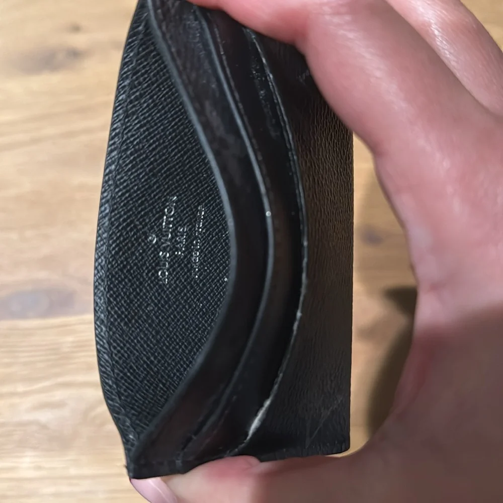 Louis Vuitton (LV) Monogram Eclipse Double Card Holder
